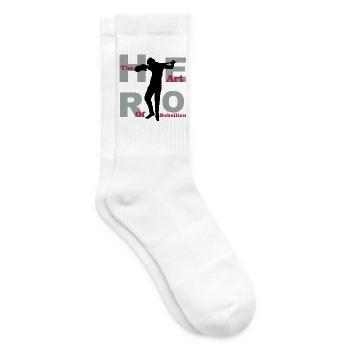 hero guitar - Tennissocken - Weiß - Rechts