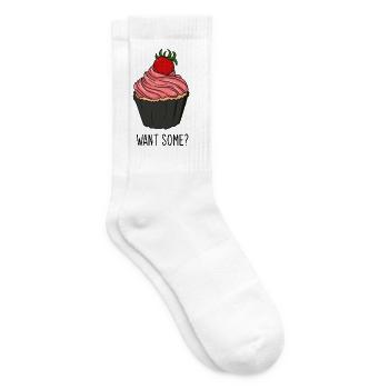 Muffin - Tennissocken - Weiß - Rechts