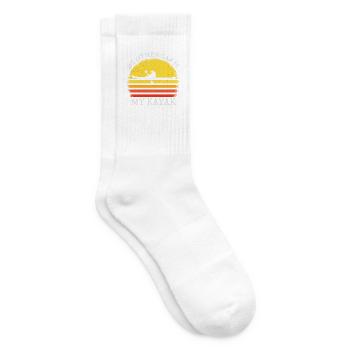 Kajak fahren Paddelboot - Tennissocken - Weiß - Rechts