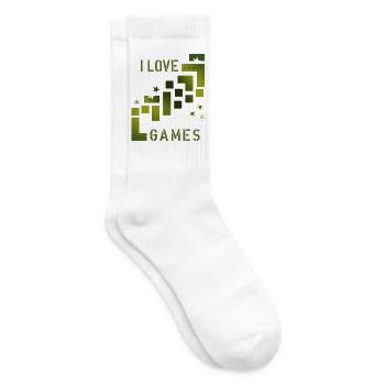 love games - Tennissocken - Weiß - Rechts