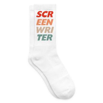 Drehbuchautorin Vintage - Tennissocken - Weiß - Rechts