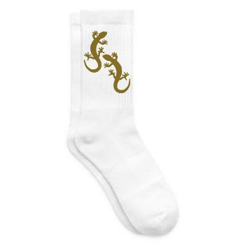 geckos zwei - Tennissocken - Weiß - Rechts