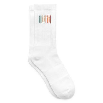 Budapest Ungarn Reise - Tennissocken - Weiß - Rechts