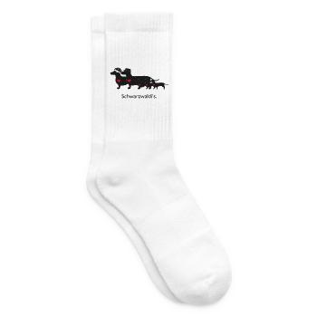 Familie Schwarzwaldi - Tennissocken - Weiß - Rechts