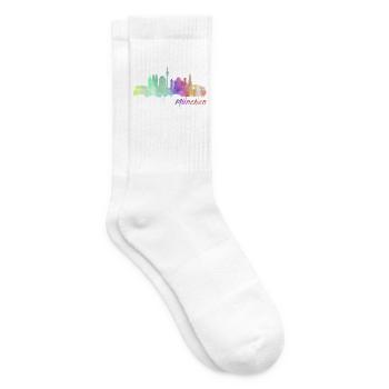 münchen - Tennissocken - Weiß - Rechts