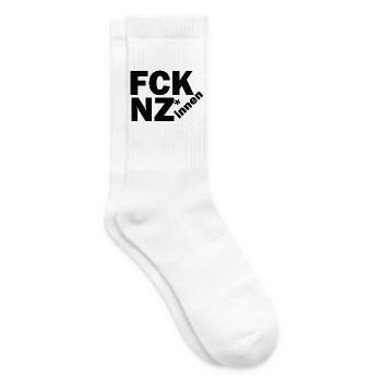 FCK NZ*innen - Tennissocken - Weiß - Rechts