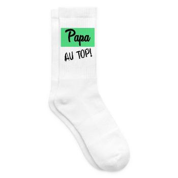 VATERTAG - Tennissocken - Weiß - Rechts