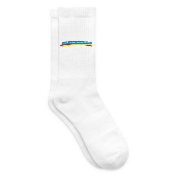 Klima Lüftung Heizung Sanitär - Tennissocken - Weiß - Rechts