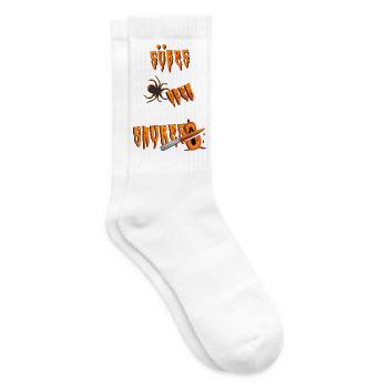Süßes oder Saures suesses oder saures - Tennissocken - Weiß - Rechts