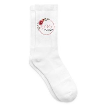 Bride Squad - Braut Squad - Tennissocken - Weiß - Rechts
