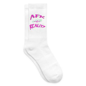 AFK into reality Gamer - Tennissocken - Weiß - Rechts