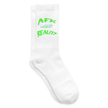 AFK into reality Gamer - Tennissocken - Weiß - Rechts