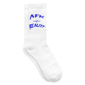 AFK into reality Gamer - Tennissocken - Weiß - Rechts
