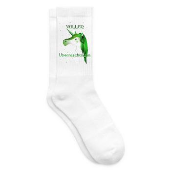 Einhorn voller Überraschungen unicorn - Tennissocken - Weiß - Rechts