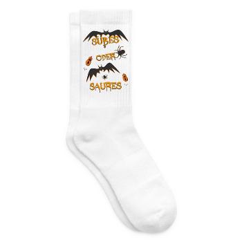 Süßes oder Saures - Tennissocken - Weiß - Rechts