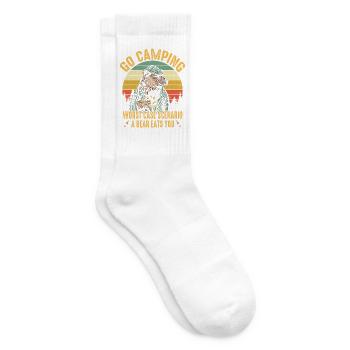 Bier Beer Trinken Lustiges Bier Motiv - Tennissocken - Weiß - Rechts
