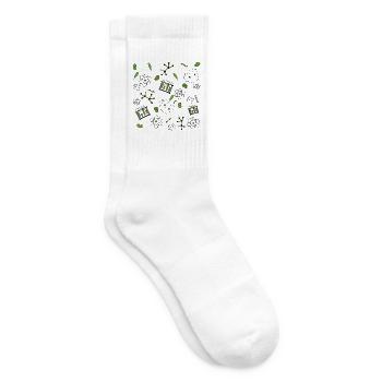 Biologie Student - Tennissocken - Weiß - Rechts