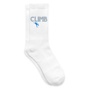 Boulderer Felskletterer Bergsteigen Bouldern - Tennissocken - Weiß - Rechts