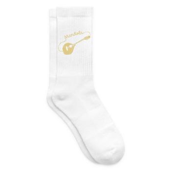 Schwungvolle Mandola Zupforchester - Tennissocken - Weiß - Rechts