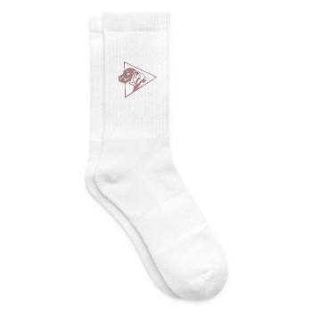 Flinker Deutsch Kurzhaar Jagdhund - Tennissocken - Weiß - Rechts