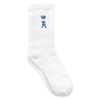 Kleiner Polizist Nachwuchspolizist Nachwuchs - Tennissocken - Weiß - Rechts