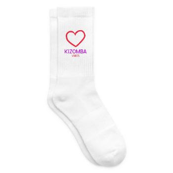 Herz-Kizomba-Tanz - Tennissocken - Weiß - Rechts