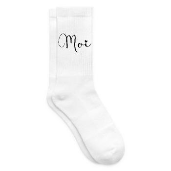 Moi - Tennissocken - Weiß - Rechts