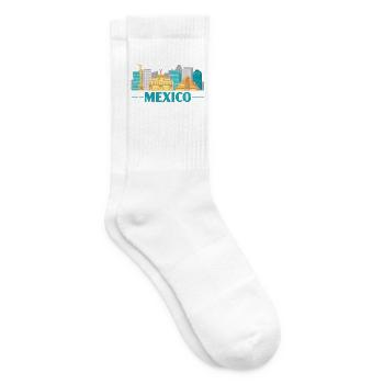 Mexico City Stadt - Tennissocken - Weiß - Rechts