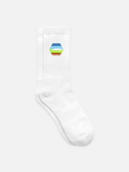 Pottwal - Tennissocken - Weiß