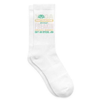 Sprich mit mir, wenn deine Chakren im Einklang sin - Tennissocken - Weiß - Rechts
