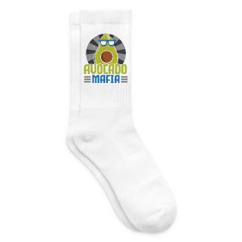 Avocado-Mafia Avocado-Liebhaber Guac Guacamole Ket - Tennissocken - Weiß - Rechts