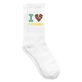 Picanha Brasilien - Tennissocken - Weiß - Rechts