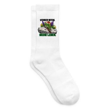 Mehr Leben statt Beton - Tennissocken - Weiß - Rechts
