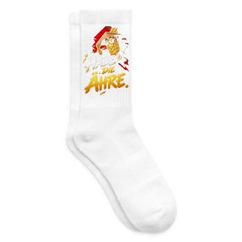 Habe Die Ehre: Goldener Maisheld - Tennissocken - Weiß - Rechts
