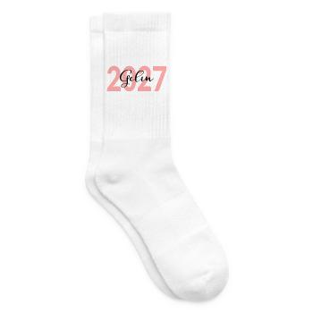 Türkische Braut Gelin 2027 - Tennissocken - Weiß - Rechts