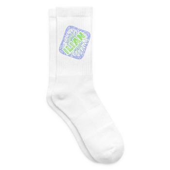 Vorname Ilian - Tennissocken - Weiß - Rechts