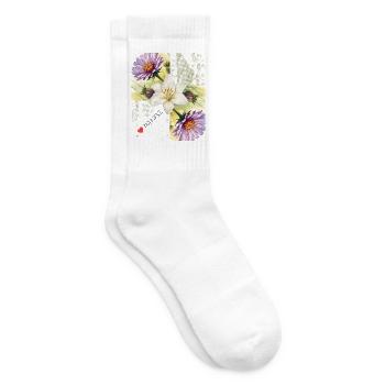 Nature_-4500_x_5400_px- - Tennissocken - Weiß - Rechts