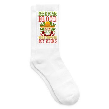 Mexican Mexico - Tennissocken - Weiß - Rechts