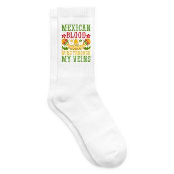 Mexican Mexico - Tennissocken - Weiß - Rechts