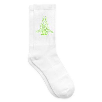 Host - Grey Alien Body Horror Sci-Fi  - Tennissocken - Weiß - Rechts