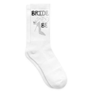 Zukünftige Braut - Tennissocken - Weiß - Rechts