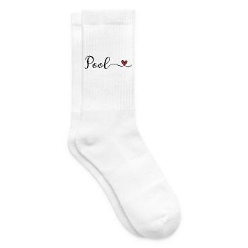 Pool - Tennissocken - Weiß - Rechts