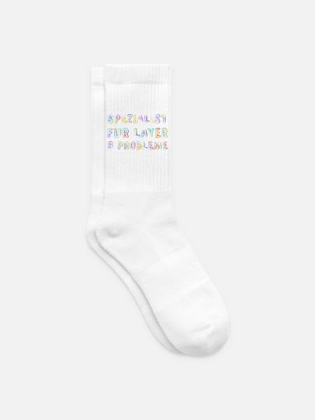 Spezialist Für Layer 8 Probleme Informatiker Admin - Tennissocken - Weiß