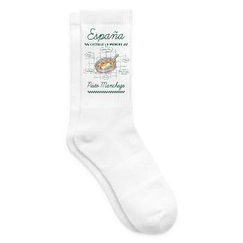 Pisto Manchego - Tennissocken - Weiß - Rechts