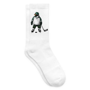 Hockey Pinguin - Tennissocken - Weiß - Rechts