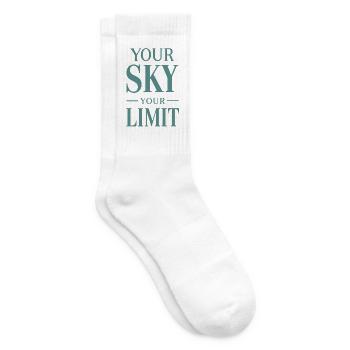 Your Sky Your Limit - Tennissocken - Weiß - Rechts