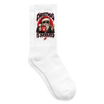 Rebel Christmas ist überbewertet - Tennissocken - Weiß - Rechts