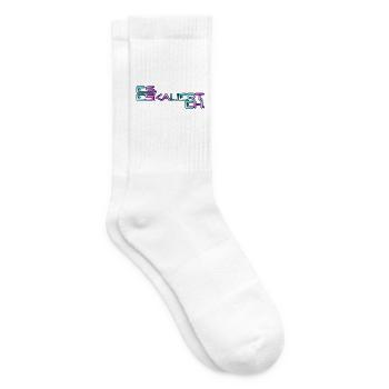 Neon Eskalert Signage - Tennissocken - Weiß - Rechts