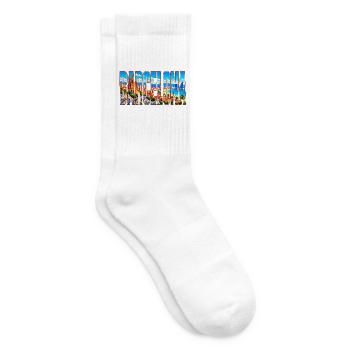 Barcelona-33cm - Tennissocken - Weiß - Rechts