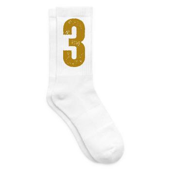 3 - Tennissocken - Weiß - Rechts
